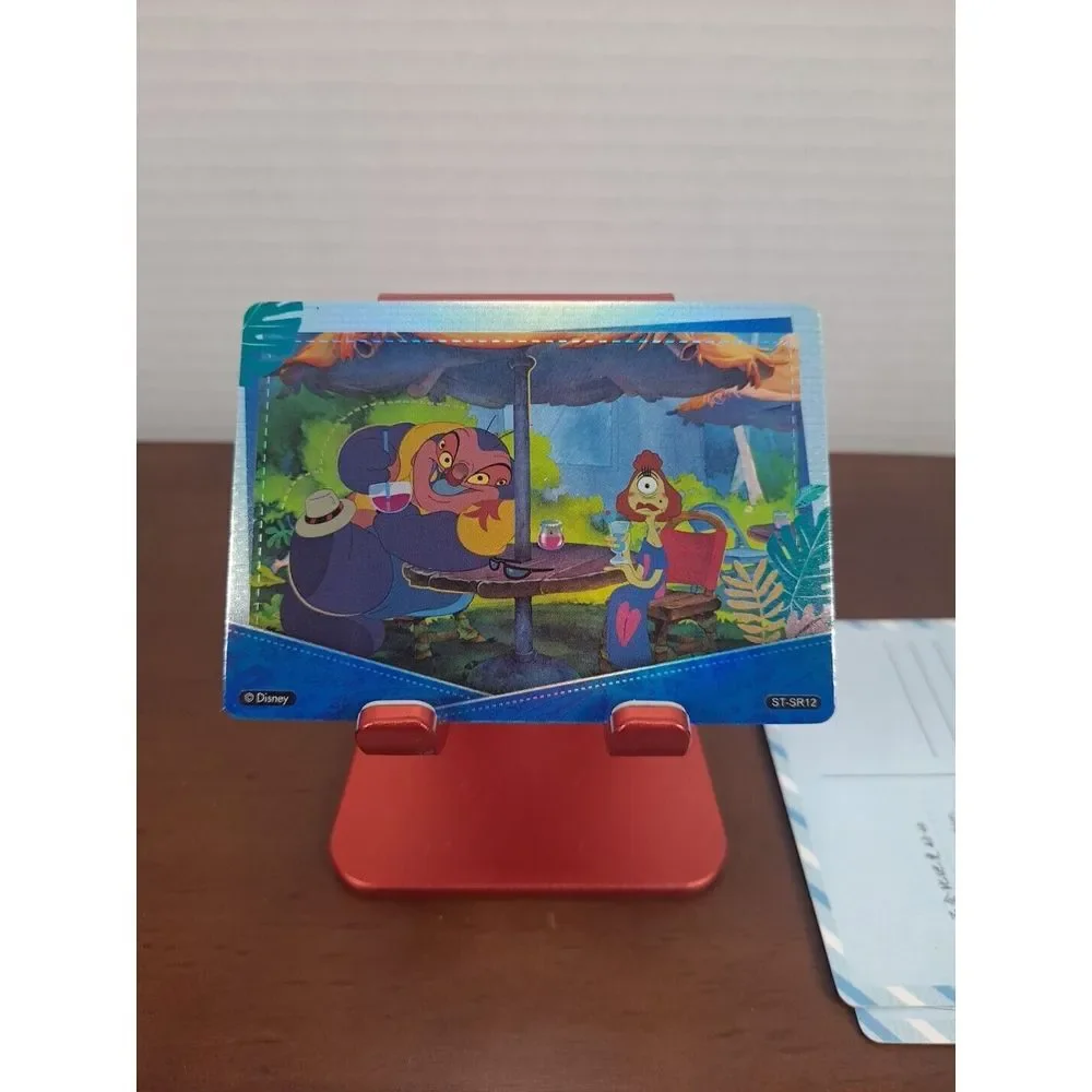 Set Of 15‎ Card Fun Joyful Disney 100 Carnival Character Lilo & Stitch Hologram